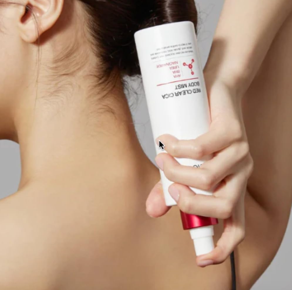Medicube Red Clear Cica Body Mist Calms And Soothe For Sensitive Skin Korea Skin Care 200ml/ 6.76 fl, White