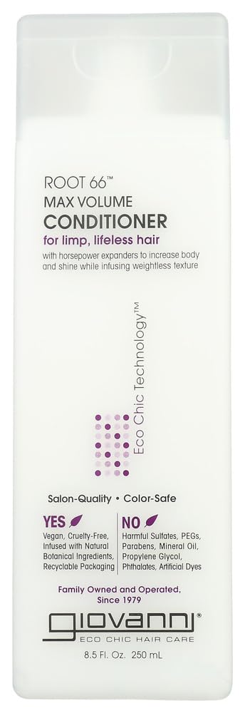 Giovanni Root 66 Max Volume Conditioner 8.5 oz 2 pk