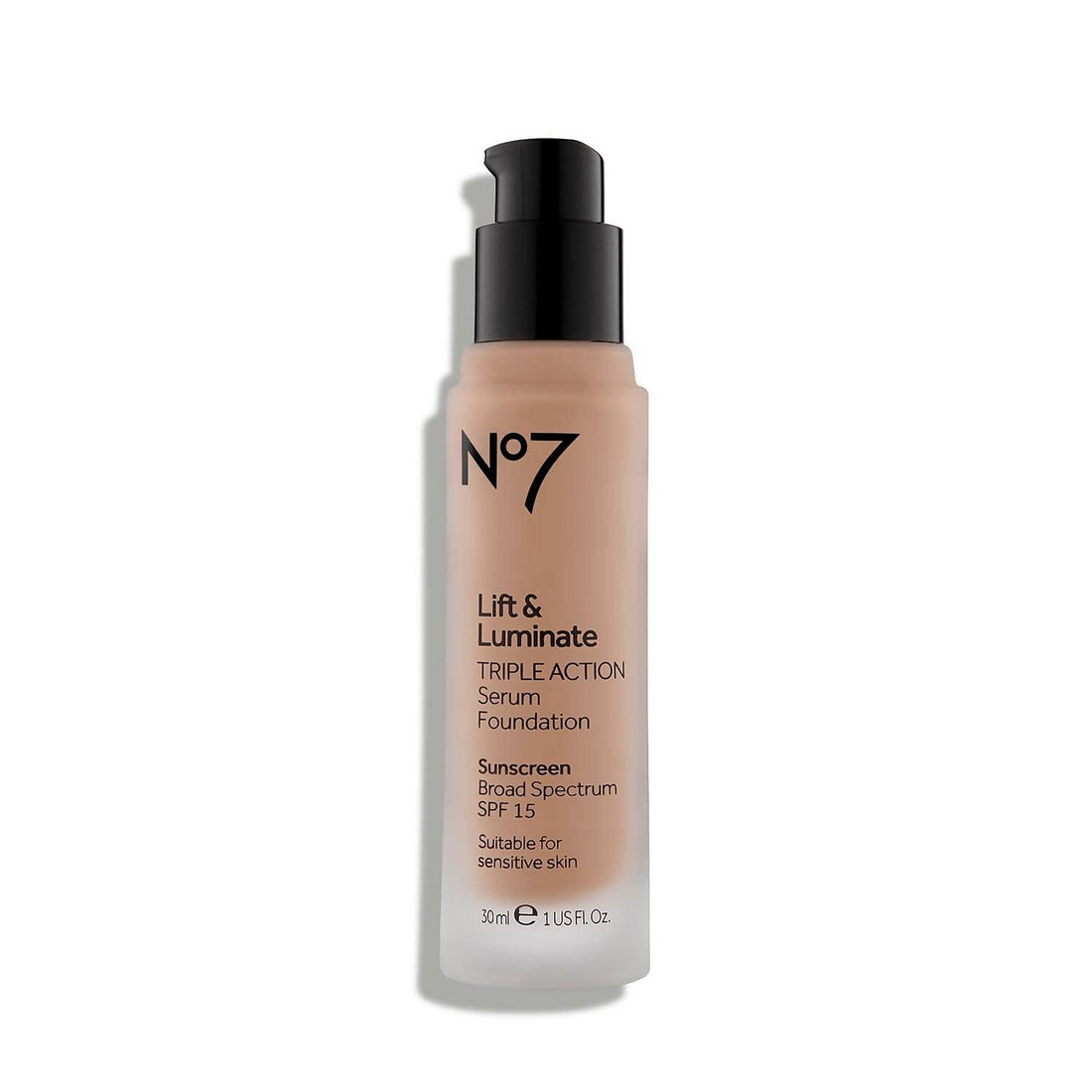 No7 Lift & Luminate TRIPLE ACTION Serum Foundation - Warm Beige