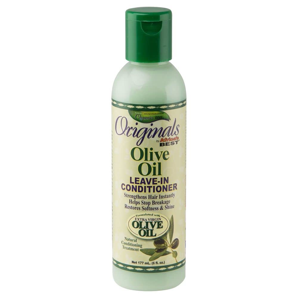 Africa's Best Organics Olive Oil Leave-in Conditioner, 6 Ounce