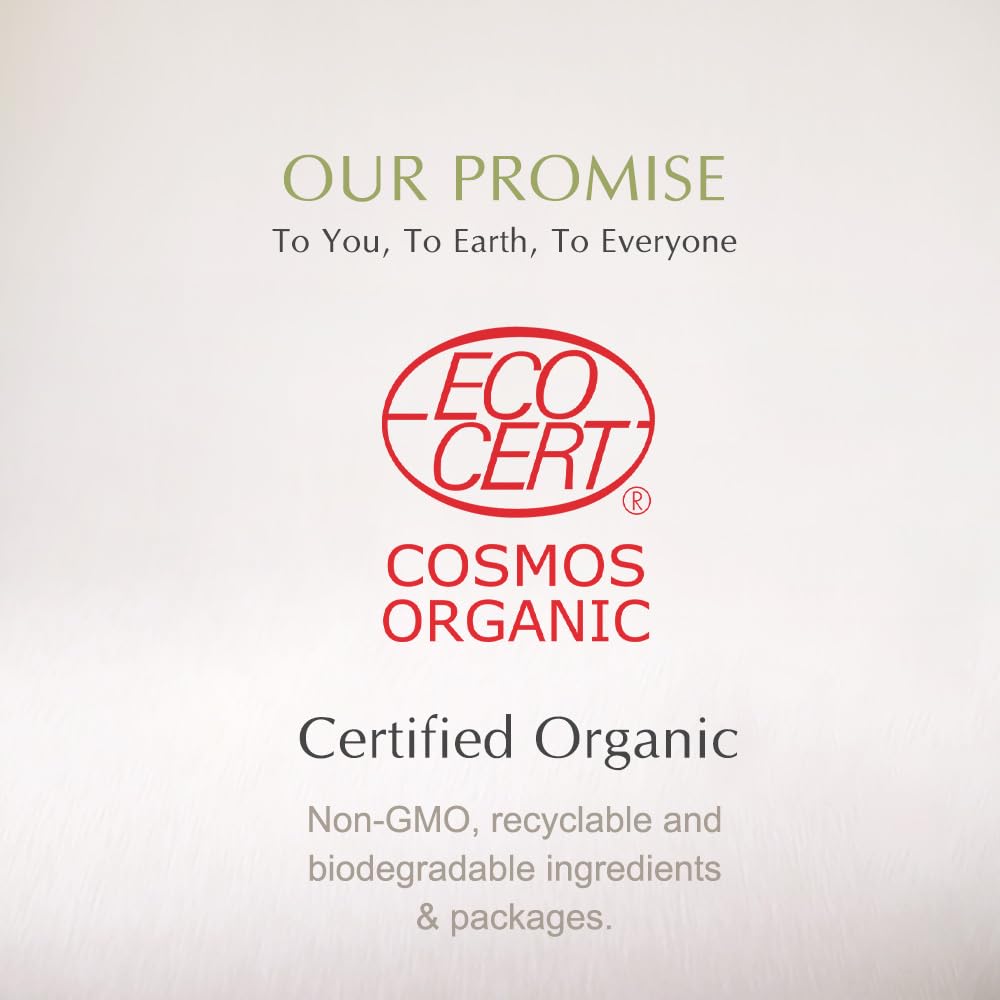 INNA ORGANIC FRANKINCENSE REVITALIZING FACE & EYE CREAM, Anti-aging, Wrinkle Care, Moisturizing, Luxury Clean Beauty, Certified Organic, 1.7 fl.oz.