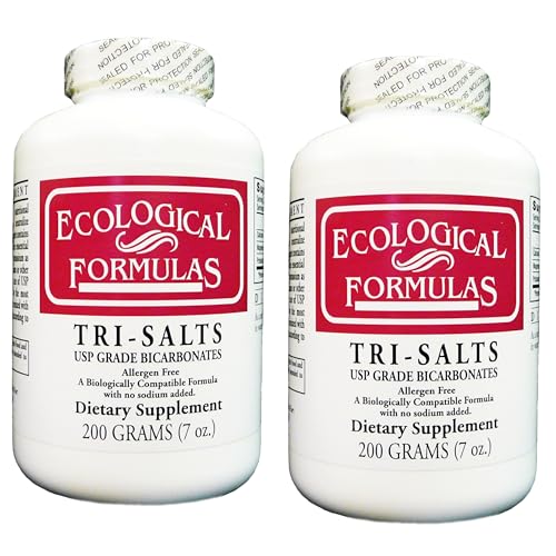 Ecological Formulas Tri Salts Calcium Magnesium Potassium 200 GMS X 2 Bottles Sodium-Free
