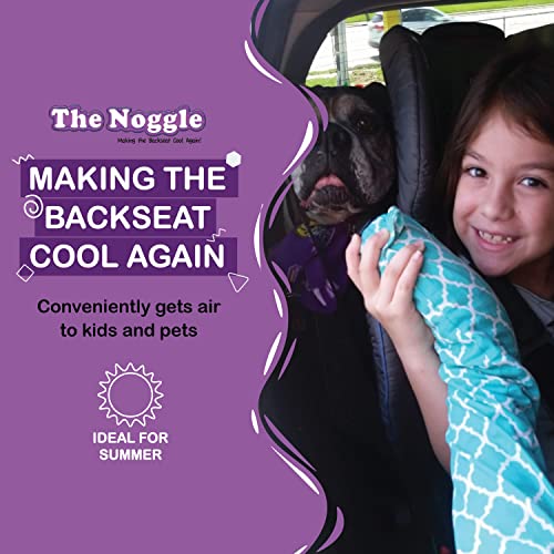 NOGGLE, 6ft - Kids Personal Air Conditioning System, Made in USA, Directs Cool Air to Children in The Backseat - Air Conditioning Vent Hose for Vehicles, Making The Back Seat Cool Again - Black