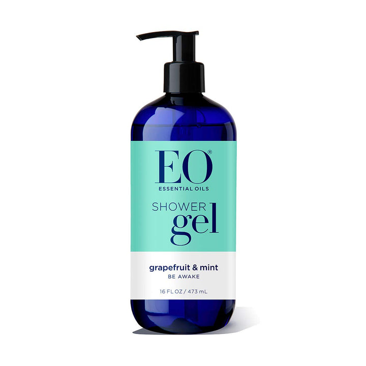 EO Shower Gel, Grapefruit & Mint, 16-Ounce Bottles (Pack of 2)