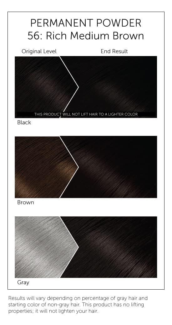 Bigen Hair Color Powder #56 Rich Medium Brown - 1 pc,(Hoyu)