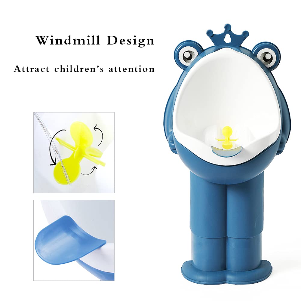 Frog Pee Training,Potty Training Urinal Children's Urinal Kids Toilet Child Standing Urinal Wall-Mounted Toilet for Boy