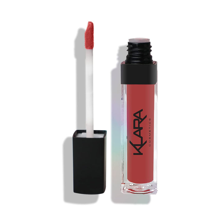 Klara Cosmetics Kiss Proof Lipstick 07 Sienna Nude Liquid Matte Lipstick Long Lasting Full Colour Pigment
