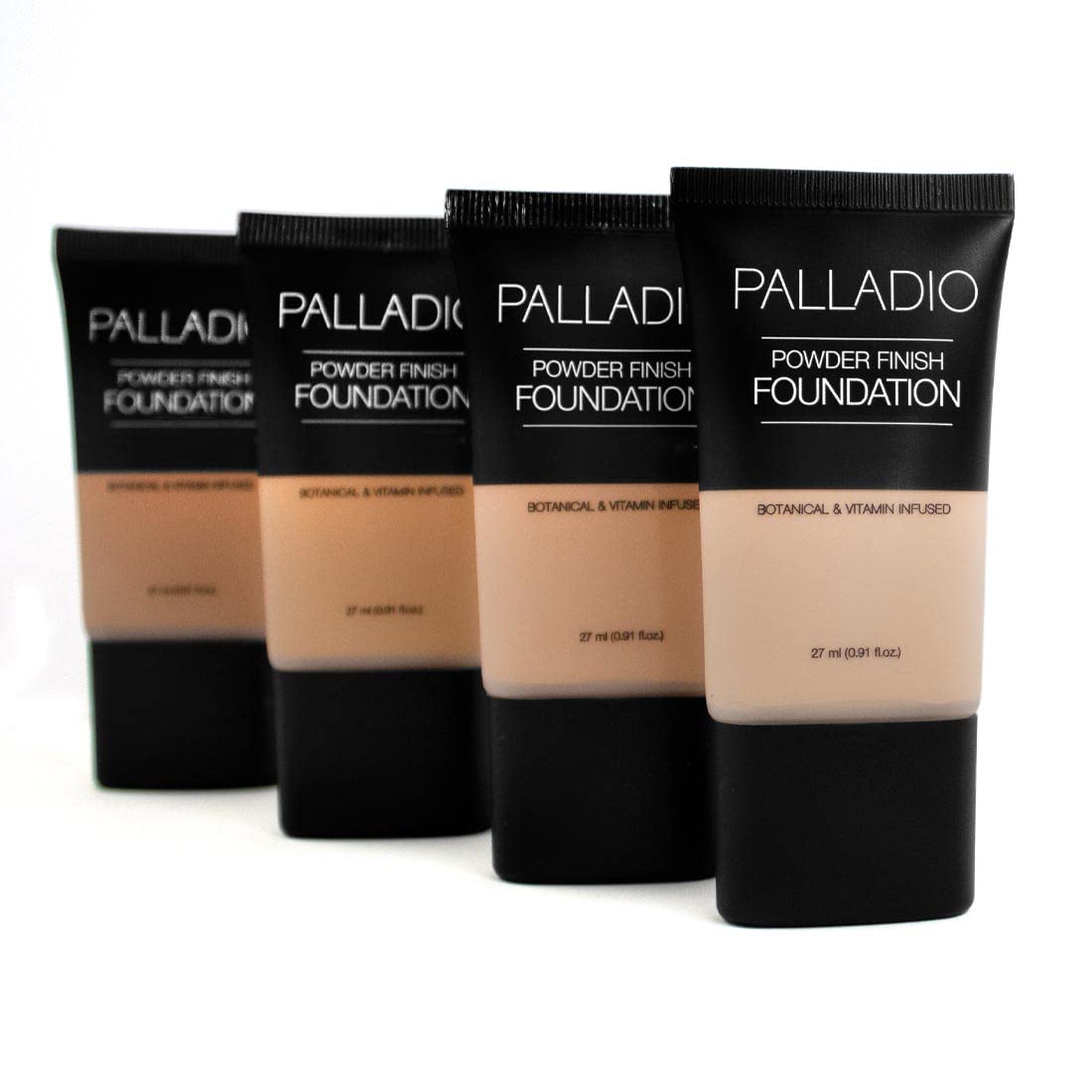 Palladio Beauty, FOUNDATION TUBES 27 ml 0.91 fl oz, As shown in the image, Caramel