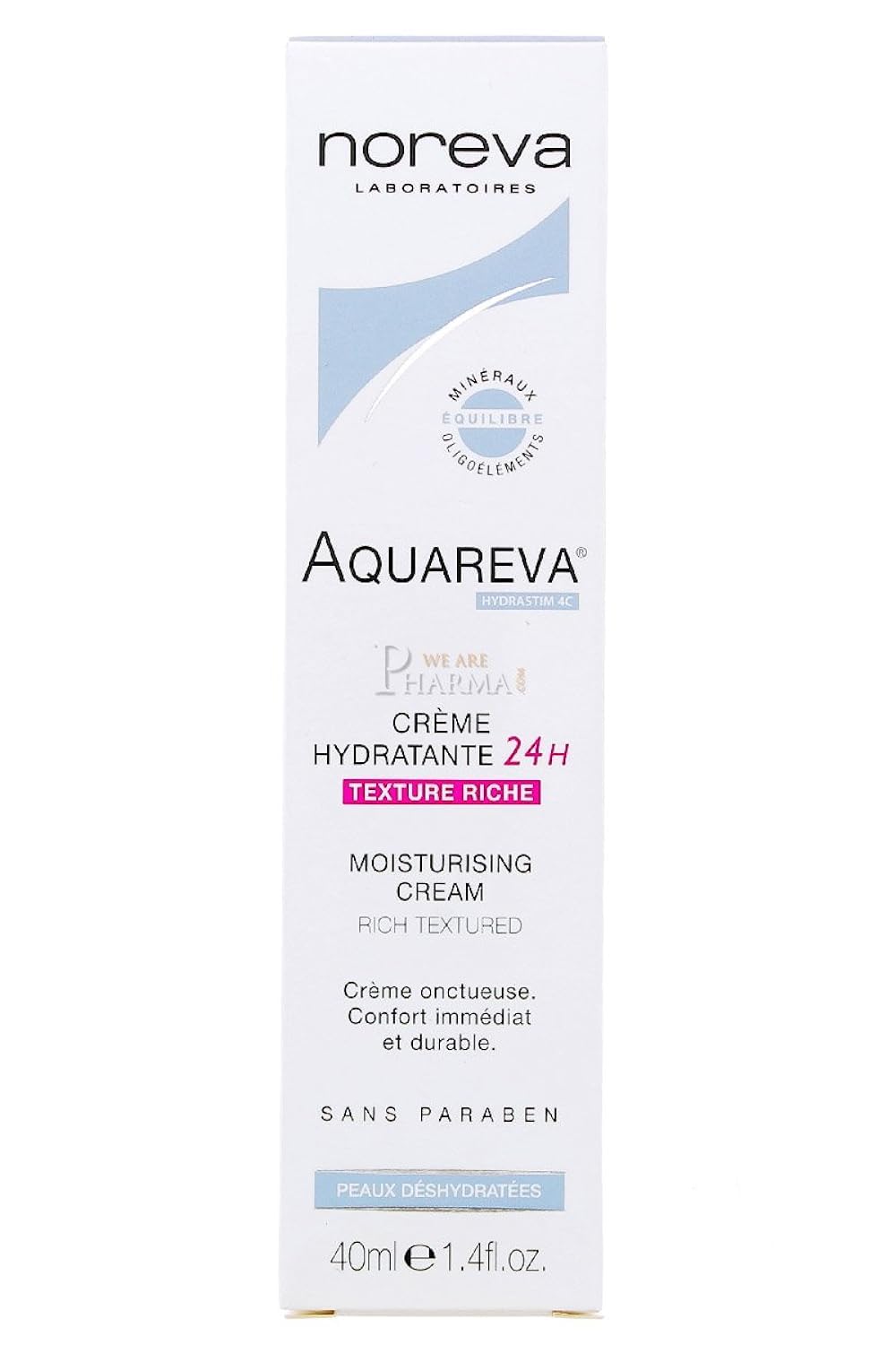 Noreva Aquareva Moiturizing Cream Rich Textured 40ml