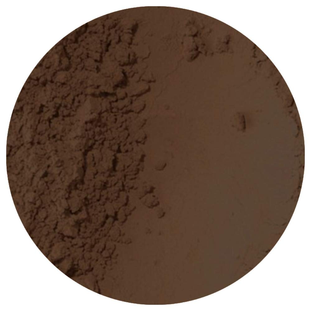 Deep Brown : Best Organic 100% Natural Vegan Brow Tint Makeup, Made in USA, Brow Powder by BaeBlu, Deep Brown