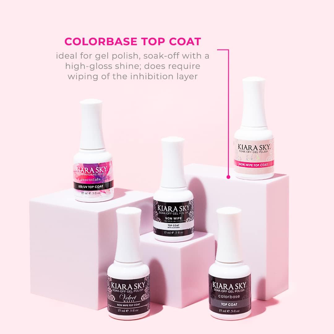 Kiara Sky Soak Off Gel Polish Base Coat .5oz