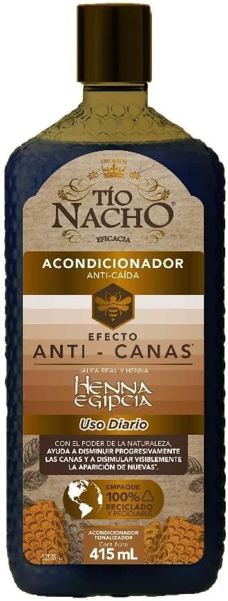 Generic Tio Nacho Efecto Anti-Canas, Acondicionador Anti-Caída con Henna Egipcia, 14.03 Fl Oz (Pack of 1)