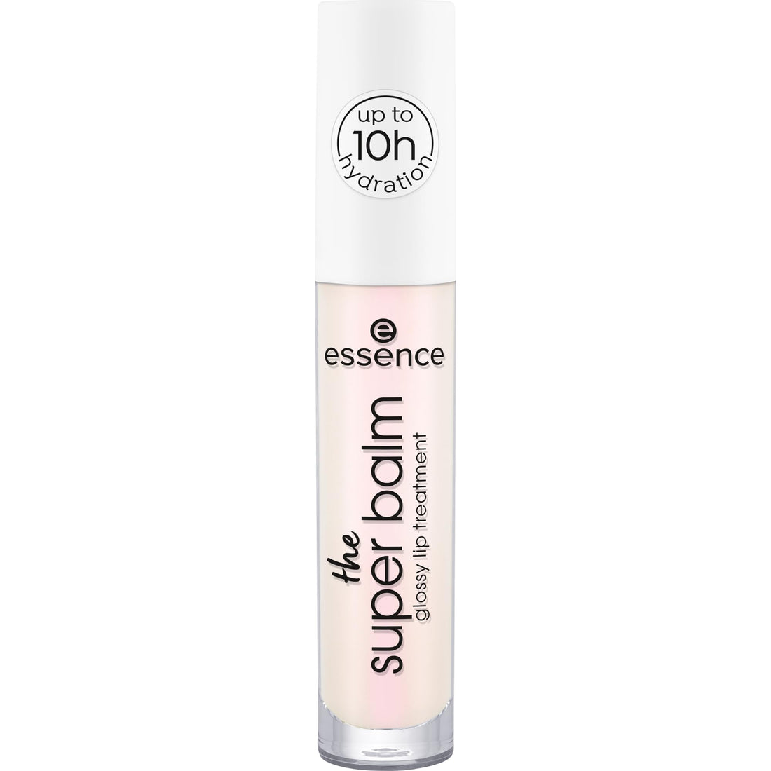 essence | The Super Balm Glossy Lip Treatment | 10 Hour Hydrating Lip Balm for Glossy Finish with Shea Butter & Vitamin E | Vegan & Cruelty Free
