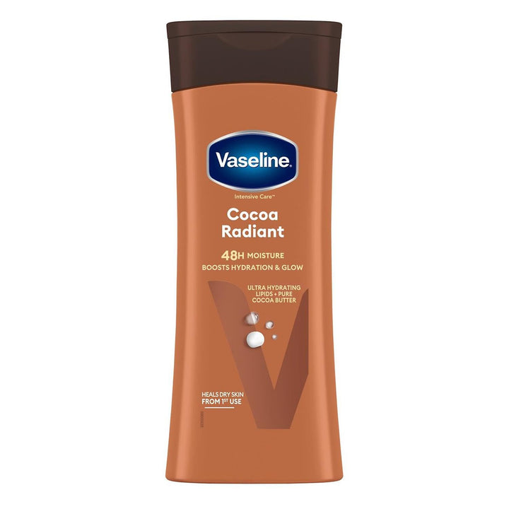 Vaseline Cocoa Radiant, Pack Of 6, (13.53 Oz / 400Ml Each) : Vaseline Intensive Care Body Lotion, Cocoa Radiant, Pack Of 6, (13.53 Oz/400Ml Each)