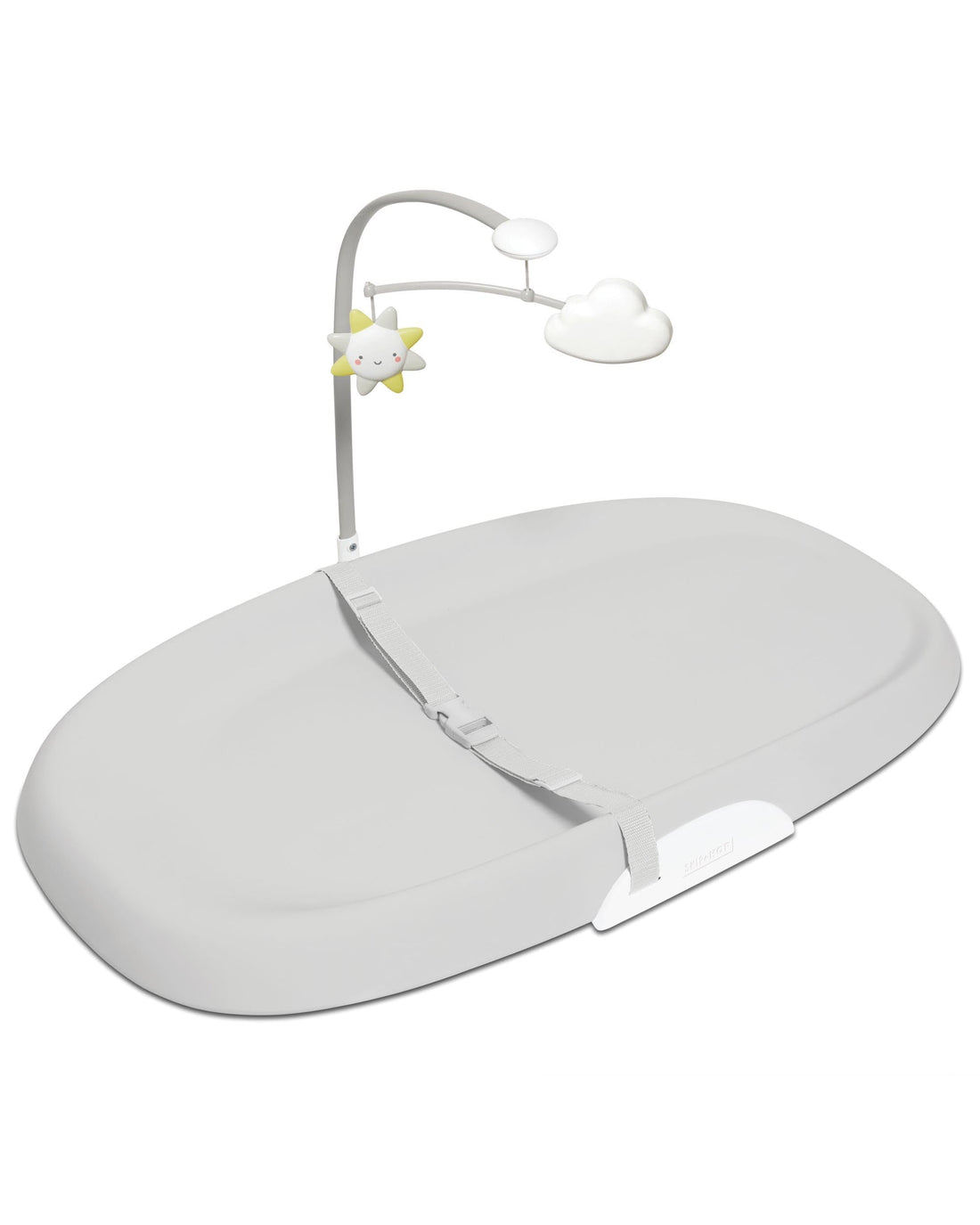 Skip Hop Baby Changing Pad Nursery Style Wipe-Clean Contoured with Cushioned Foam Grey