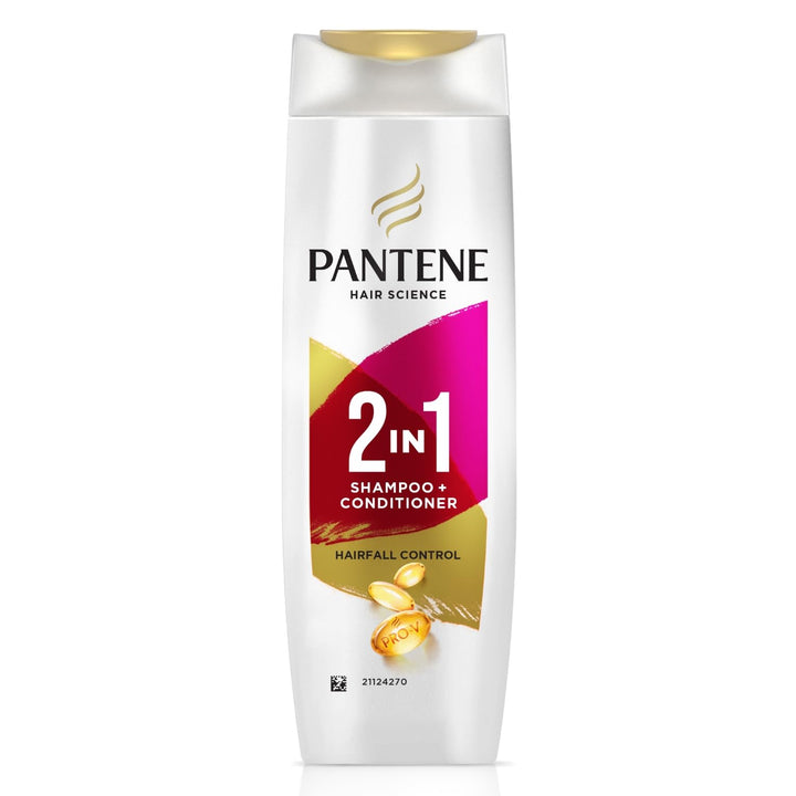 Pantene Advanced Hairfall Solution, 2in1 Anti-Hairfall Shampoo & Conditioner for Women, 340ML