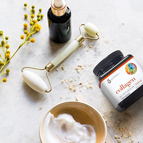 Youtheory Advanced Collagen - 6,000 mg Collagen - with Vitamin C - for Hair, Skin & Nails* - Collagen Supplements for Women and Men - 160 Tablets