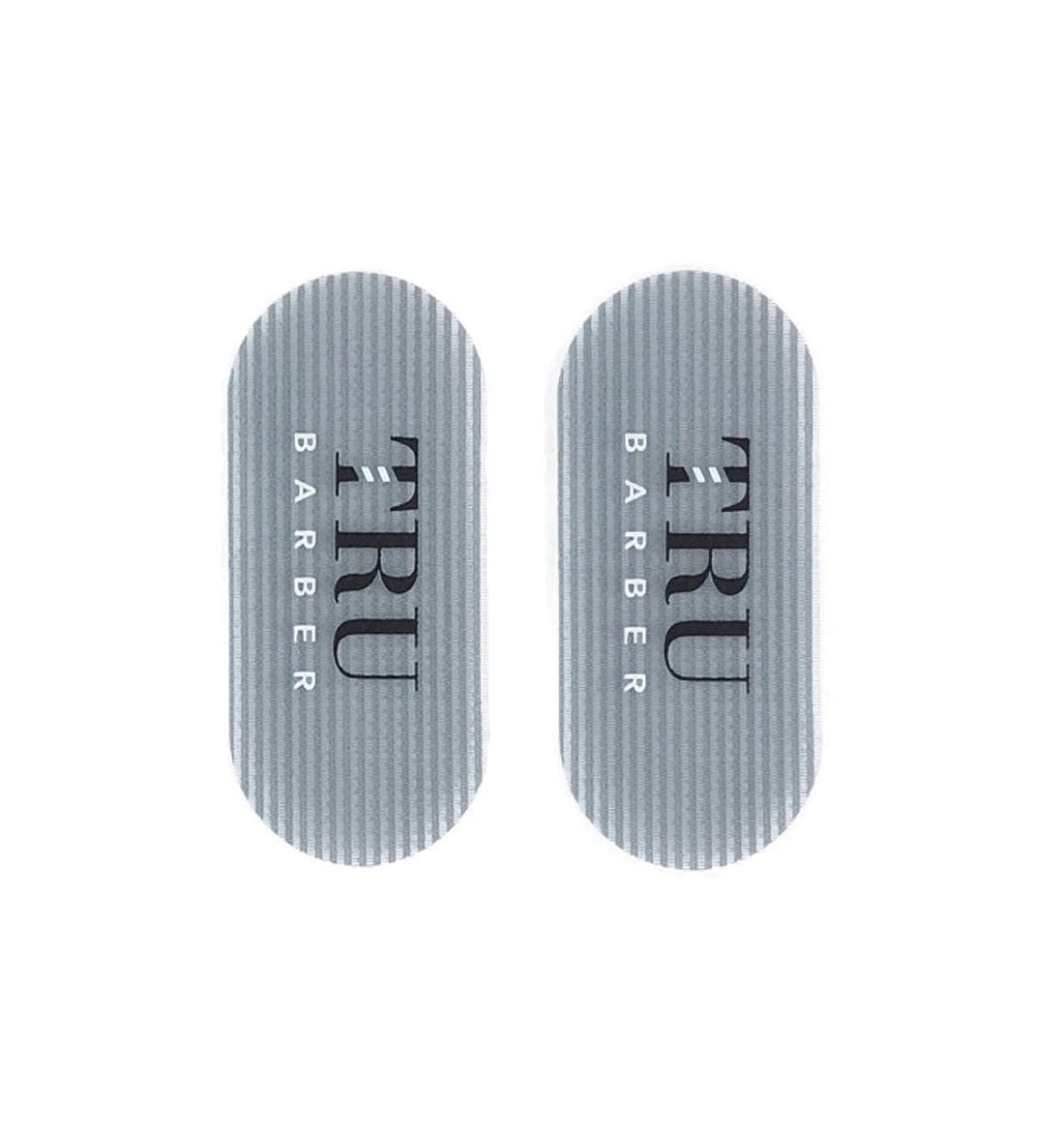 TRU BARBER Hair Grippers for Men and Women BUNDLE PACK 6 PCS - Salon and Barber, Hair Clips for Styling, Sectioning, Cutting and Coloring, Nonslip Grips, Hair holder (Grey)