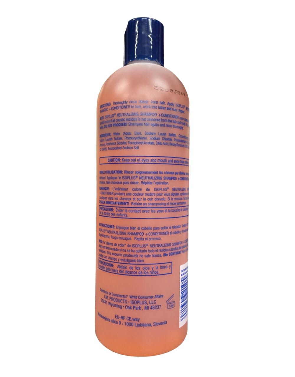 Isoplus Neutral Shampoo 16 Oz (Pack of 1)