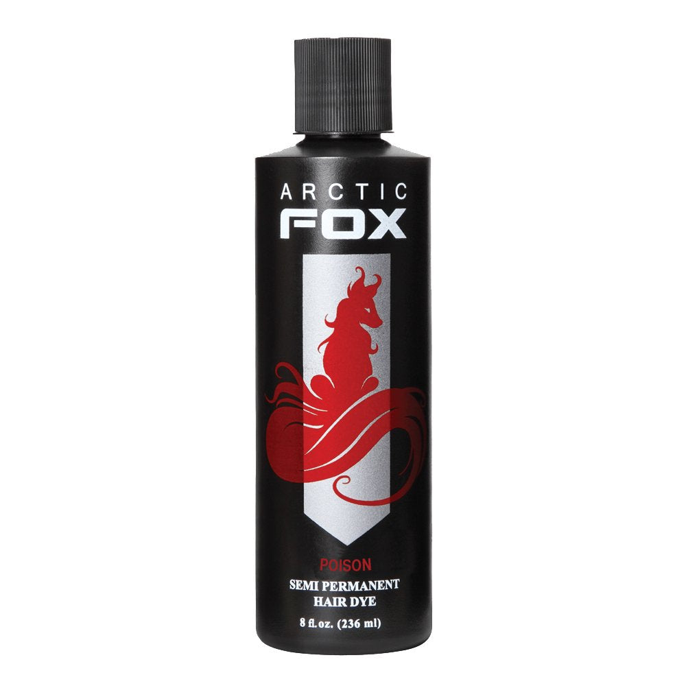 Arctic Fox Semi Permanent Hair Color Dye 8 Ounce (Poison)