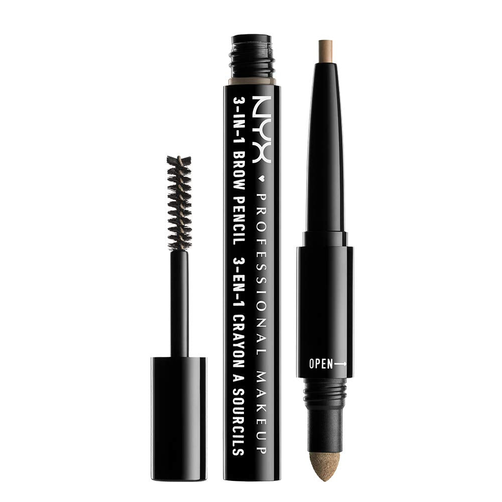 Nyx Professional Makeup 3 in 1 Brow, Blonde, 2.42ml