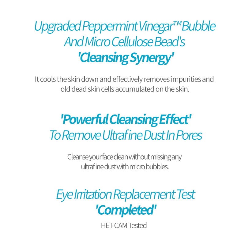 ETUDE Wonder Pore Cleanser 150g (5 fl. Oz) 21AD | Kbeauty | Deep Foam Cleanser for Sensitive Skin to Balance Sebum Level, Clean Dirt and Impurities in Pores | Ultra Mint Vinegar for a Fresh Finish