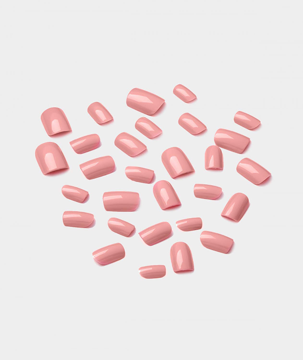 2-PACK Kiss GEL FANTASY KGN12 (RIBBONS) Short Design Nails w/Adhesive Tabs & Glue