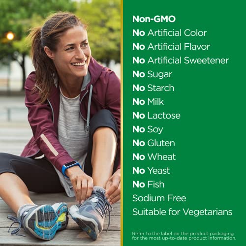 Nature's Bounty Folic Acid Supplement, Supports Cardiovascular Health, 800mcg, 250 Tablets