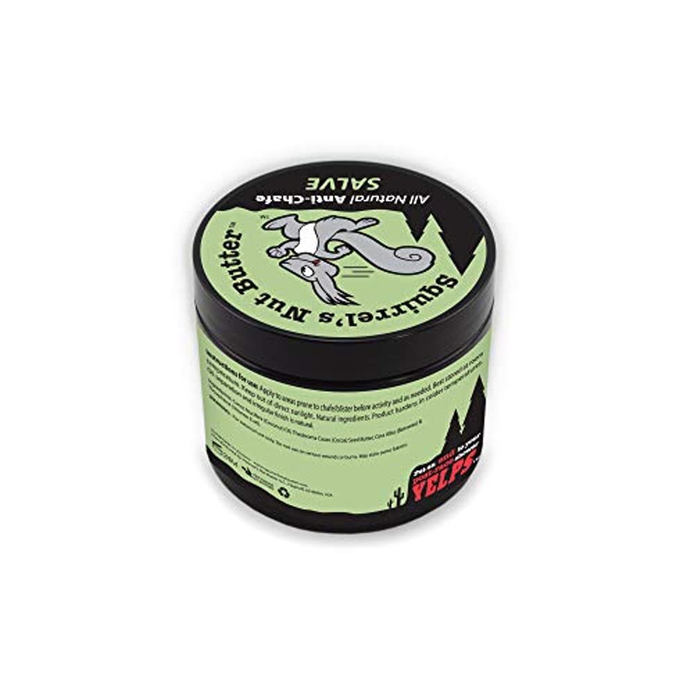 Squirrel's Nut Butter All Natural Anti Chafe Salve, Tub, 8oz