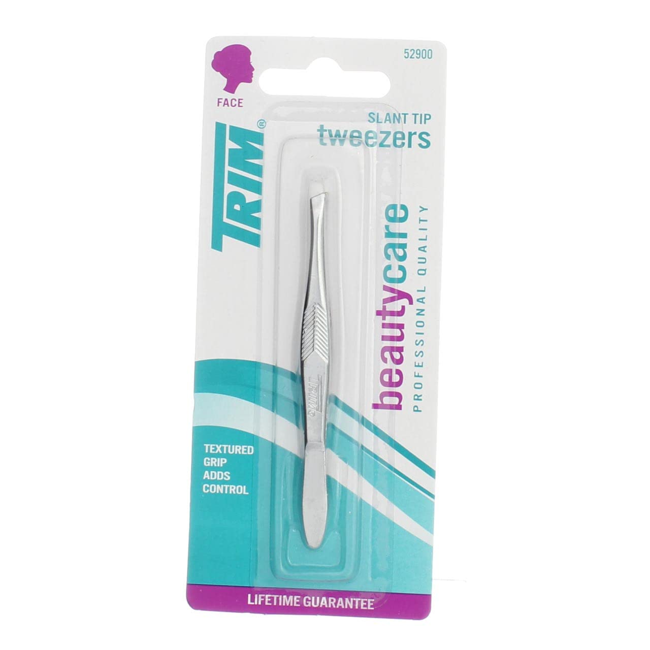 Trim Tweezers With Slant Tip Eye Care Implements (Pack of 2)