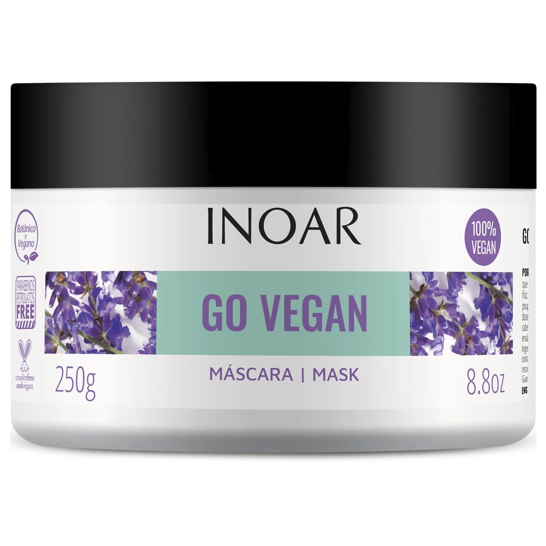 INOAR PROFESSIONAL - Go Vegan Anti-Frizz Hair Mask (8.8 fl oz./250 g)