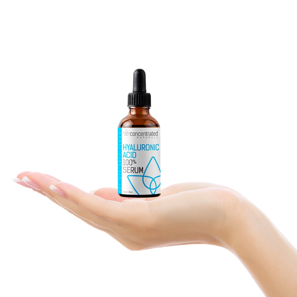Pure Hyaluronic Acid Serum for Face | Physician Grade | May Help Smooth Appearance of Wrinkles, Brightens | May Improve the Appearance of Skin Tone for More Youthful-Looking Skin | 1 fl oz/30 ml