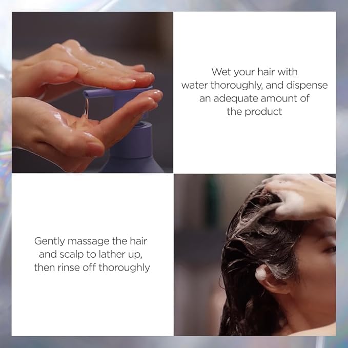 AYUNCHE Derma Calming Vegan Shampoo 1.76oz + Hair Mask 1oz Mini Kit [For Dry & Sensitive Scalp] | Gentle Hydrating Scalp Care | Strengthen Scalp Barrier | Korean Salon Brand