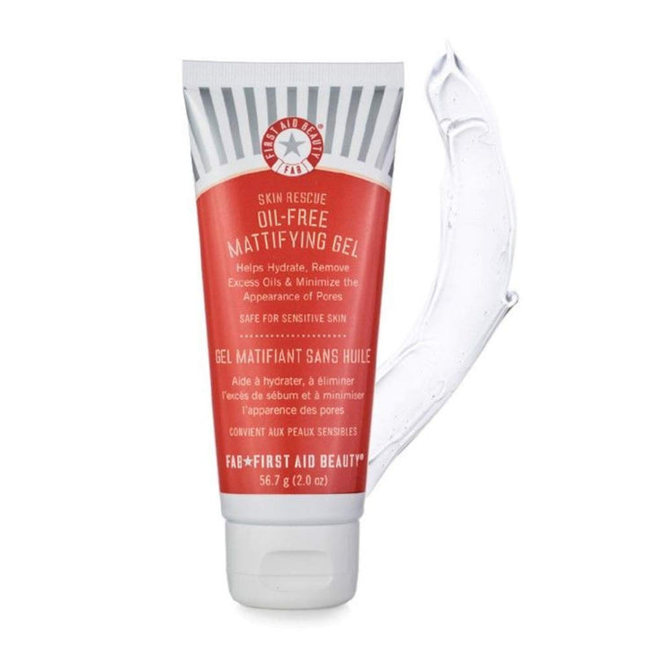 First Aid Beauty Skin Rescue Oil-Free Mattifying Gel, 2 Ounces