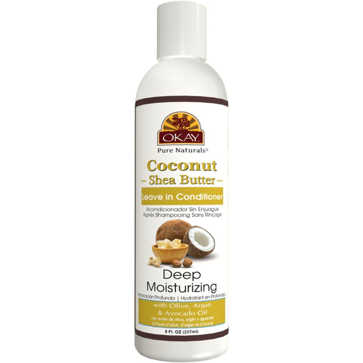 Okay Coconut Leave In Conditioner Shea Butter 8 Ounce