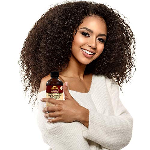 Okay Jamaican Castor Oil, Extra Dark, Black, 4 oz.