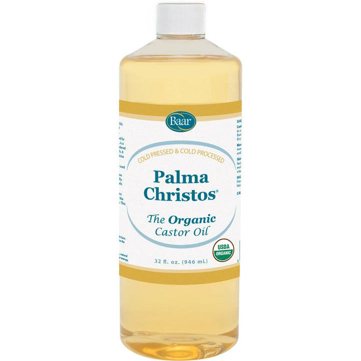 Palma Christos, Organic Castor Oil 32 Oz