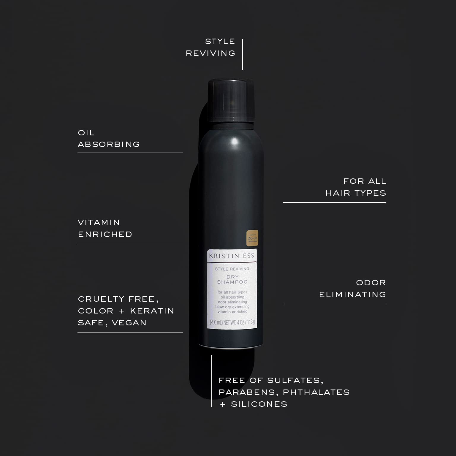 Kristin Ess Style Reviving Dry Shampoo 4 oz