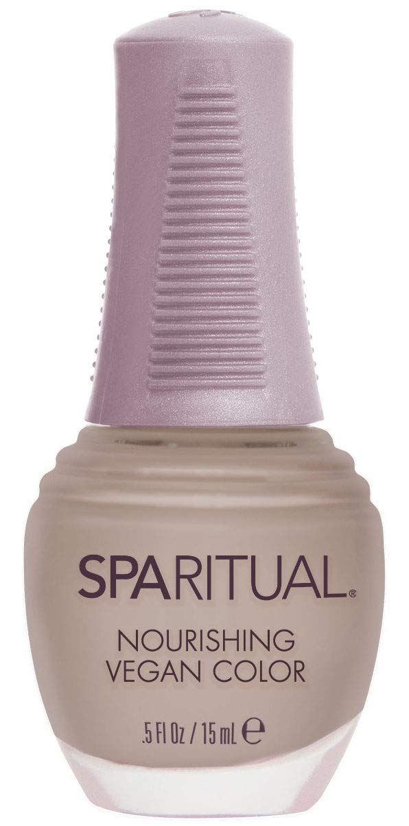 SPARITUAL Nourishing Vegan Nail Color | Inner Peace 0.5 fl oz | One-Step Nail Polish Formula