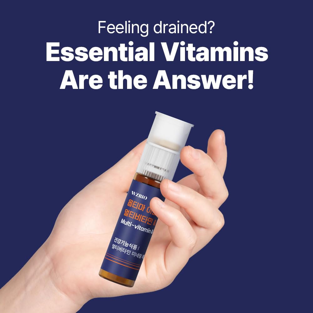 WZBIO Optima Immune - Multivitamin & Mineral with Vitamin C, B1, B6, Zinc & Selenium for Immune Support, Niacin, Biotin & Pantothenic Acid - 10-Day Supply