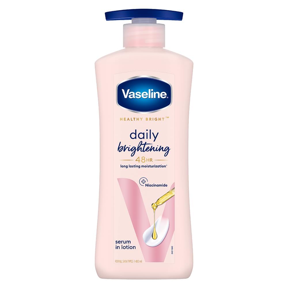 Vaseline Healthy Daily Lotion | With Vitamin b3 Triple Sunscreens | Body Lotion | 400ml (13.52 Fl Oz)