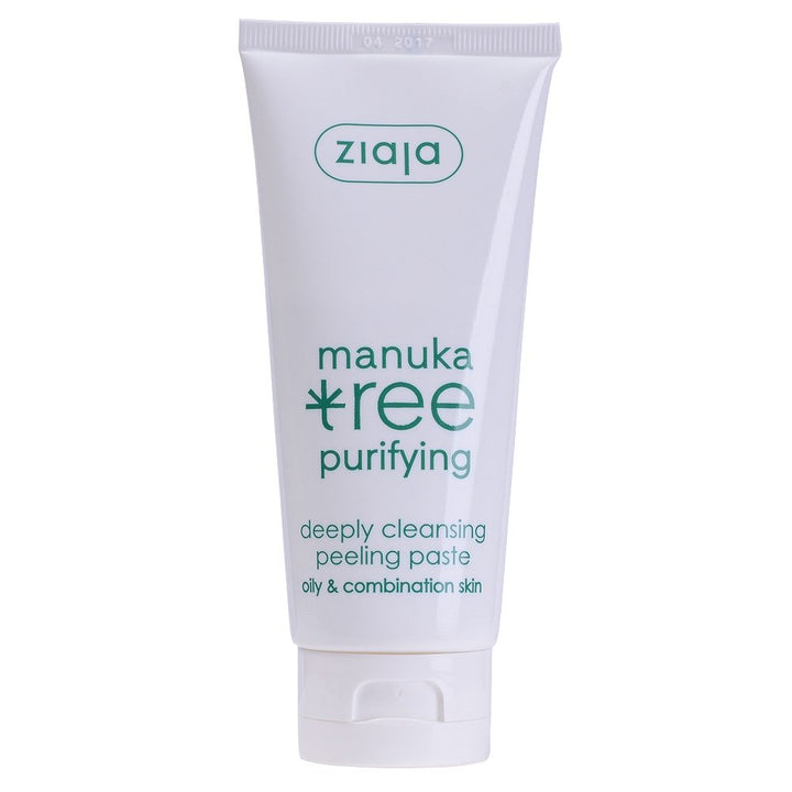 Ziaja Manuka Tree Facial Peeling Paste - Unclogs Pores Reduces Imperfections