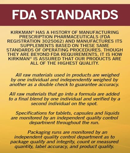 Kirkman Coenzyme Q10 100 mg Chewable Tablets (with Stevia) - 120 Chewable Tablets