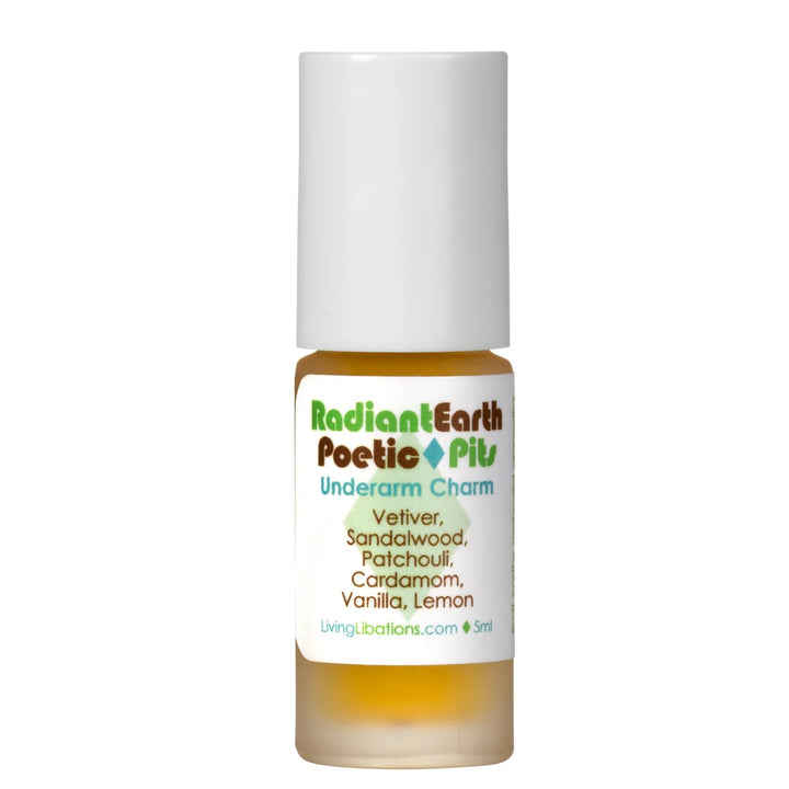 Living Libations - Organic/Wildcrafted Poetic Pits Deodorant (Radiant Earth, 5 ml)