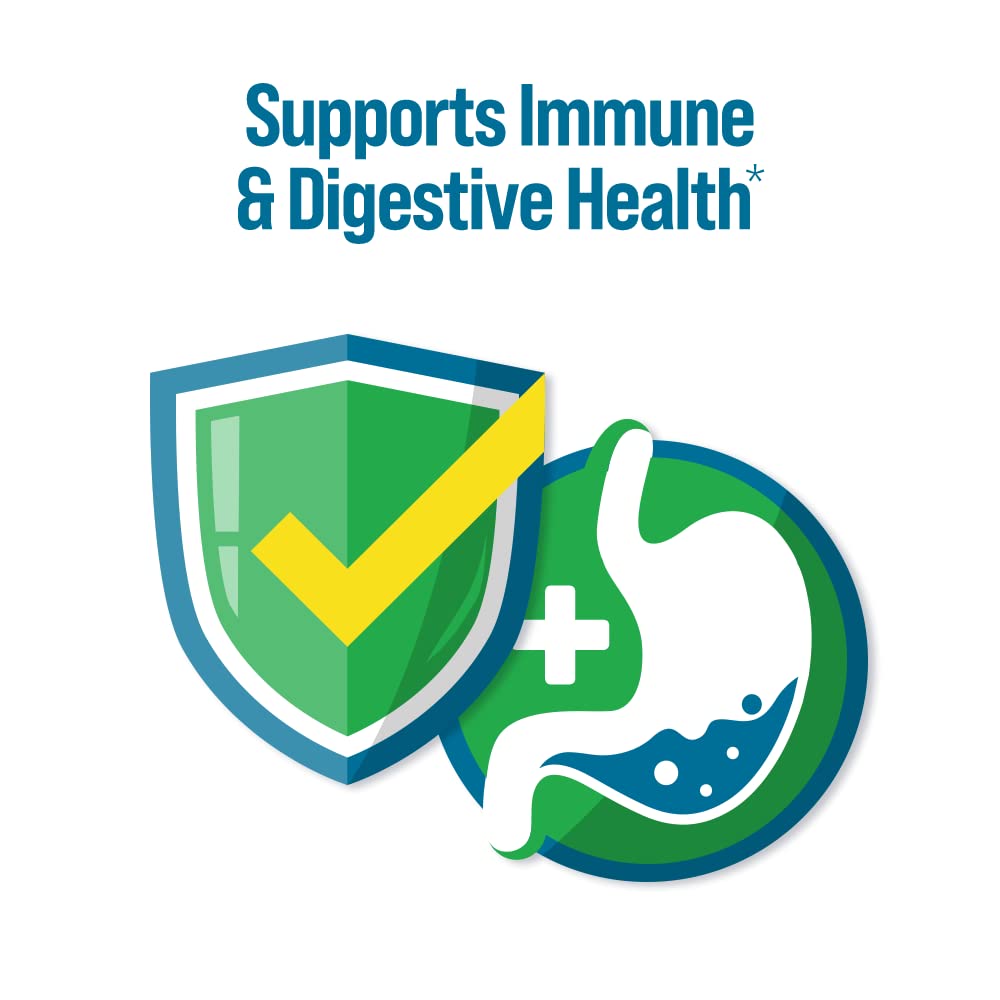 Culturelle Kids Probiotic Gummies for Ages 2+ - Peach-Orange & Mixed Berry Flavors - Digestive & Immune Support with Lutein for Eye Health, 60 Count