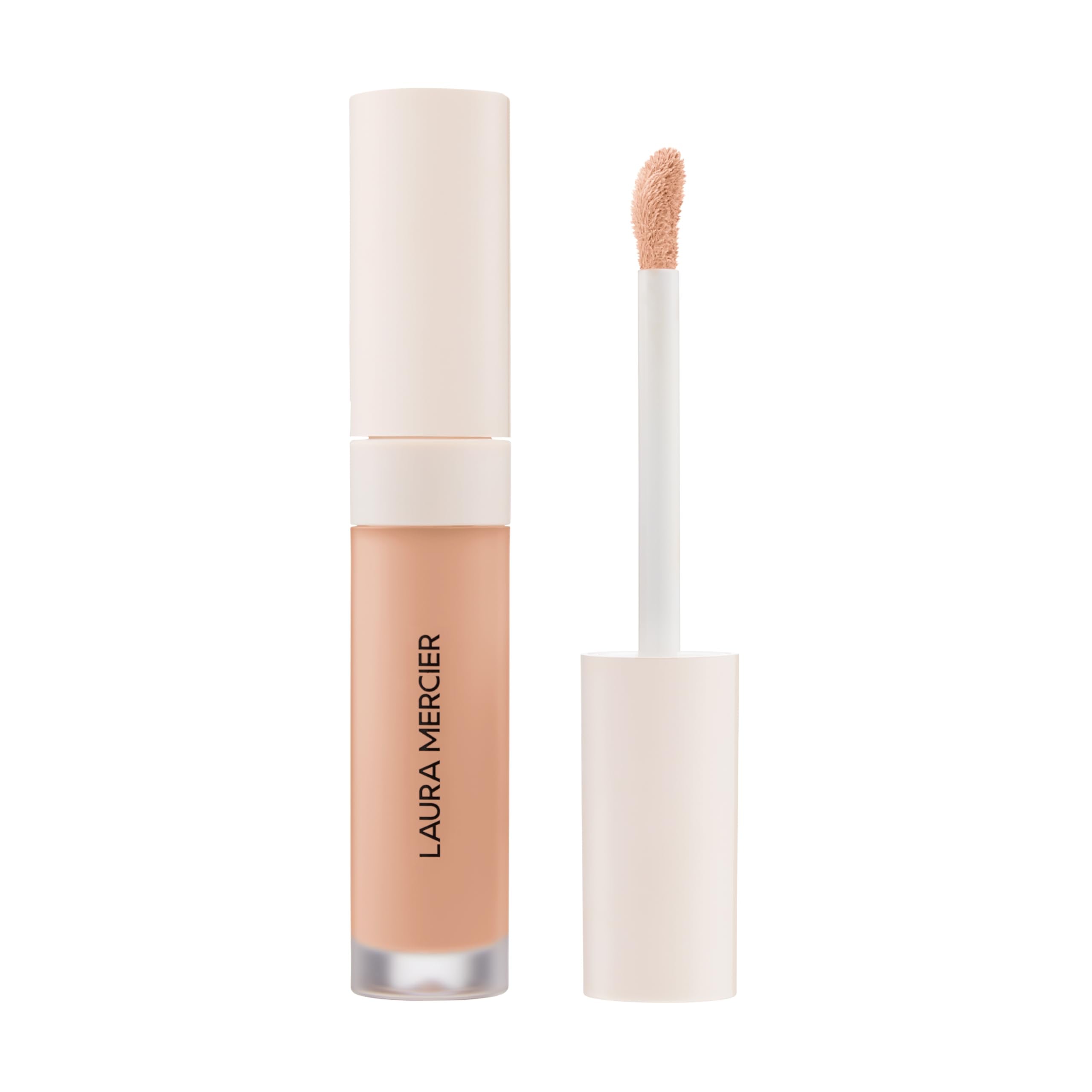 Laura Mercier Real Flawless Weightless Perfecting Serum Concealer, Long-Lasting, Waterproof, & Crease-Proof Wear, Buildable Coverage, Oil-Free, 2N1 - Light with neutral undertones