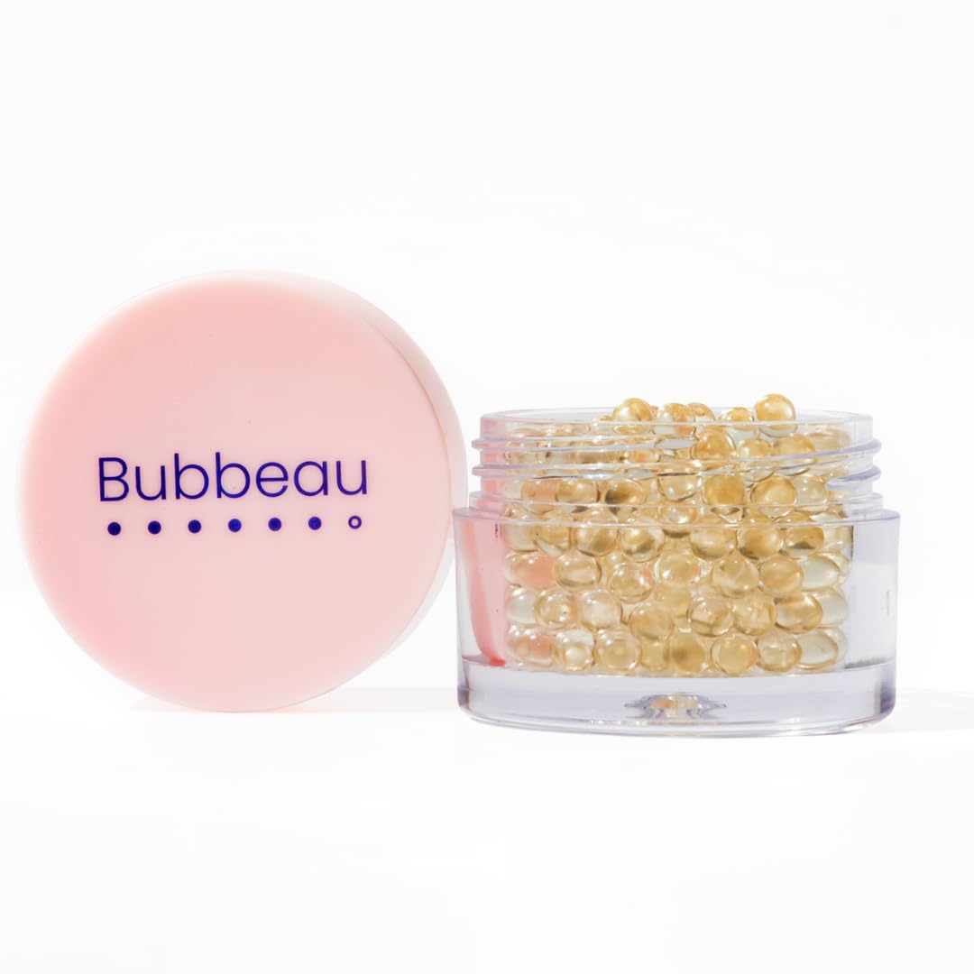Bubbeau All Natural Cuticle Oil Beads | Moisturizes & Strengthens Nails with Non-greasy, Fast-absorbing, All Natural Oils (2-Month Supply)