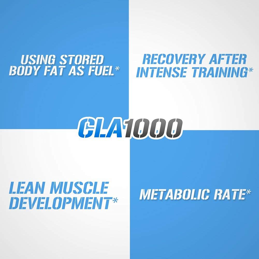 Evlution Conjugated Linoleic Acid CLA Pills - CLA 1000mg Diet Pills to Support Weight Loss Fat Burning Lean Muscle and Faster Metabolism - Stimulant-Free Safflower Based Fat Loss Support - 90