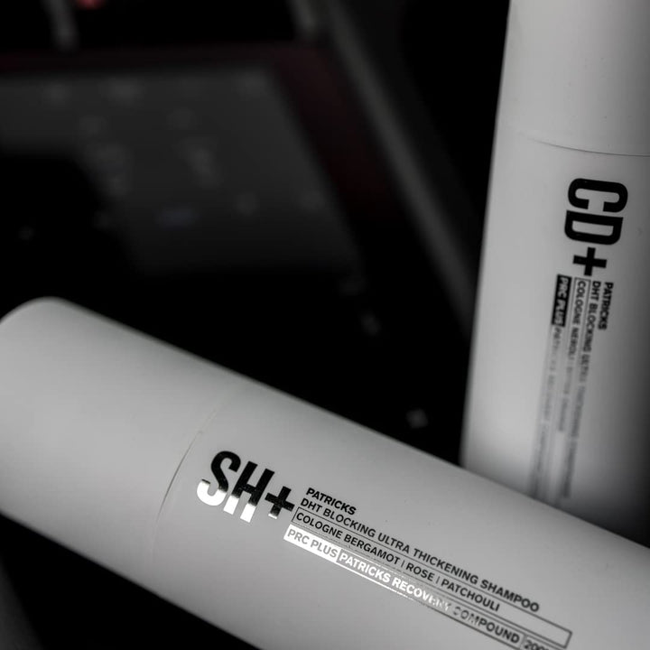 PATRICKS | CD PLUS Daily Conditioner | DHT Blocking Ultra Thickening Conditioner | Notes of Neroli, Bitter Orange | High Performance Grooming for Men | Thickens Hair & Stimulates Scalp | 200mL