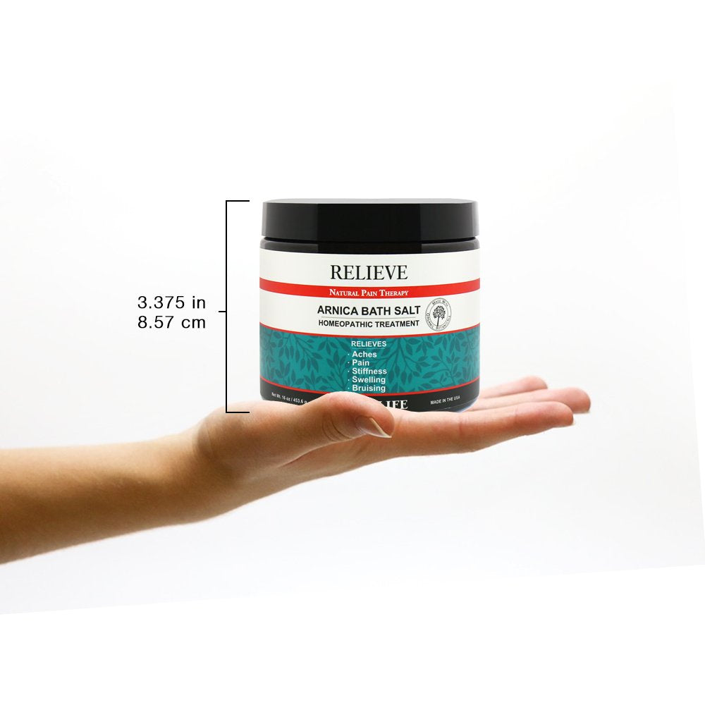 Relieve Arnica Bath Salt,16 oz